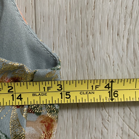 NWT Baltic Born Kearny Ruffle Maxi Dress blue gold shimmer party‎ wedding guest - Picture 9 of 16